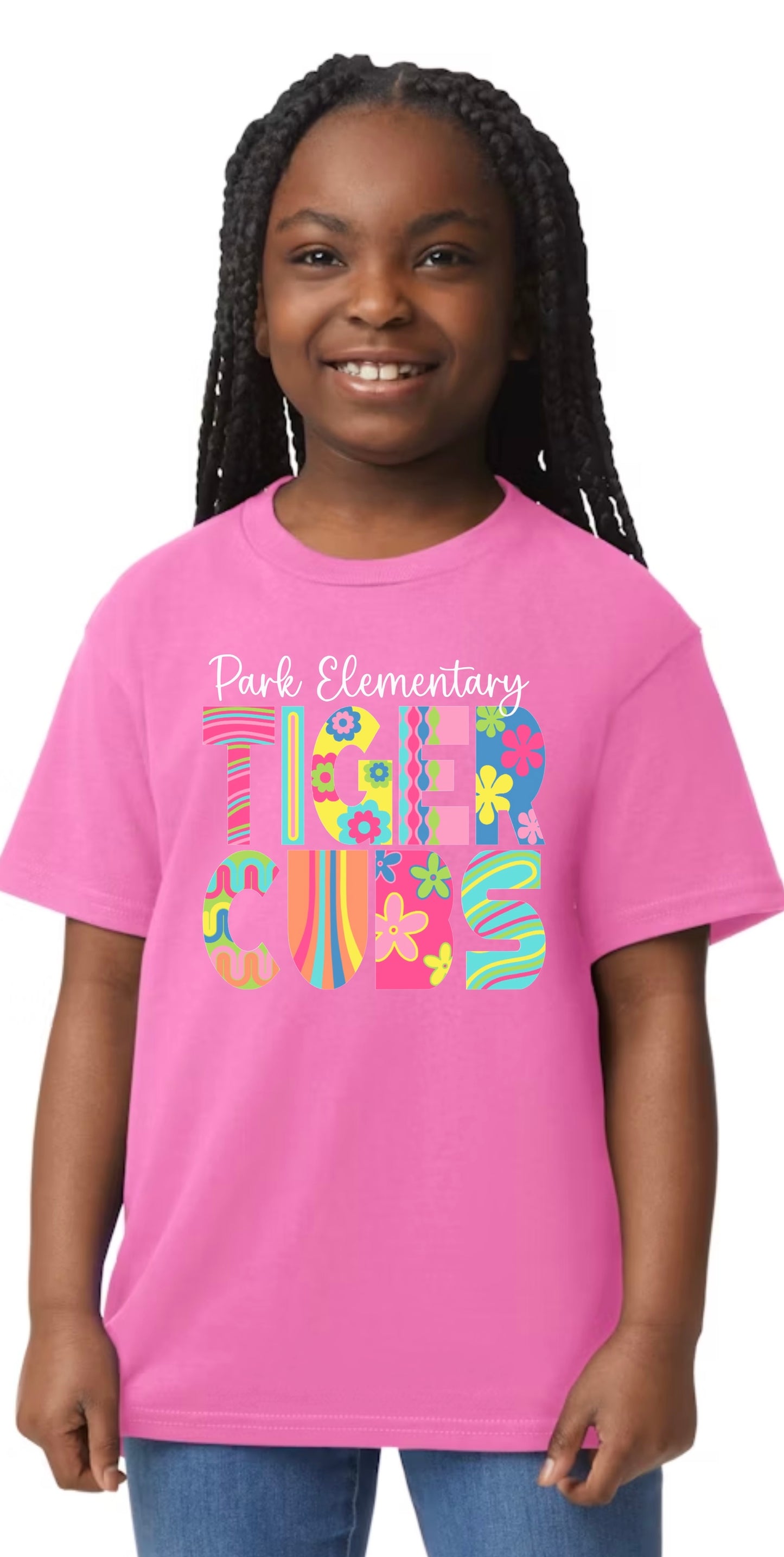 Park Elementary Tiger Cubs Retro