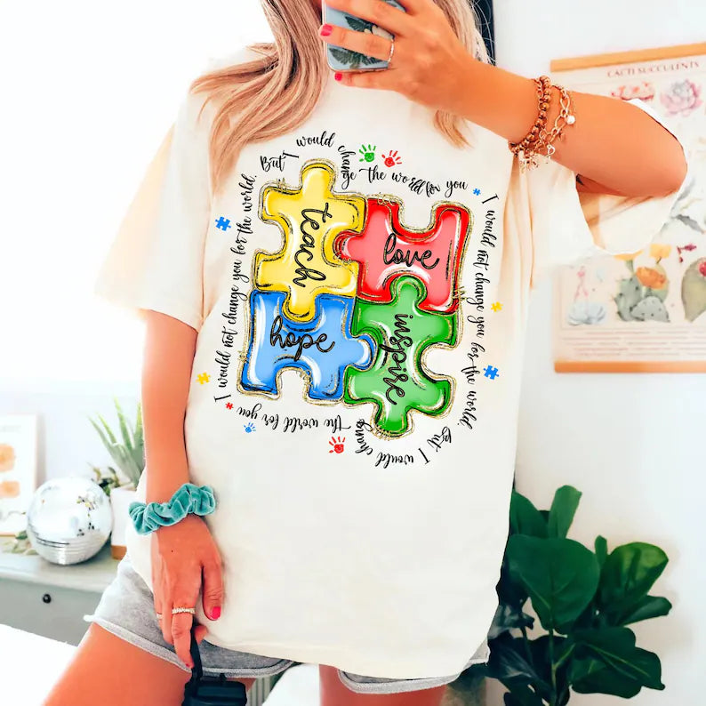 Autism Awareness Comfort Color