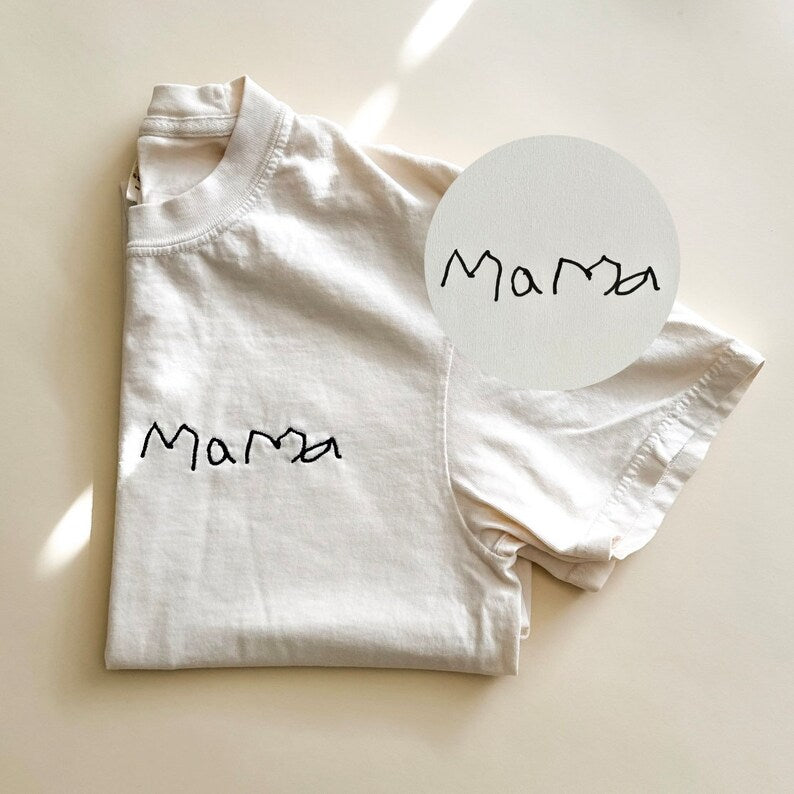 Custom kids handwriting