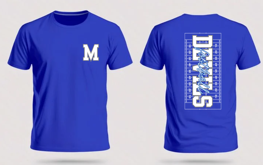 Blue Devils Football Field Game Day Ready