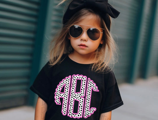 Dottie Scallop Monogram