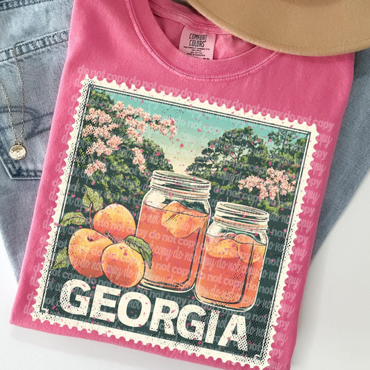 Georgia Vintage Stamp